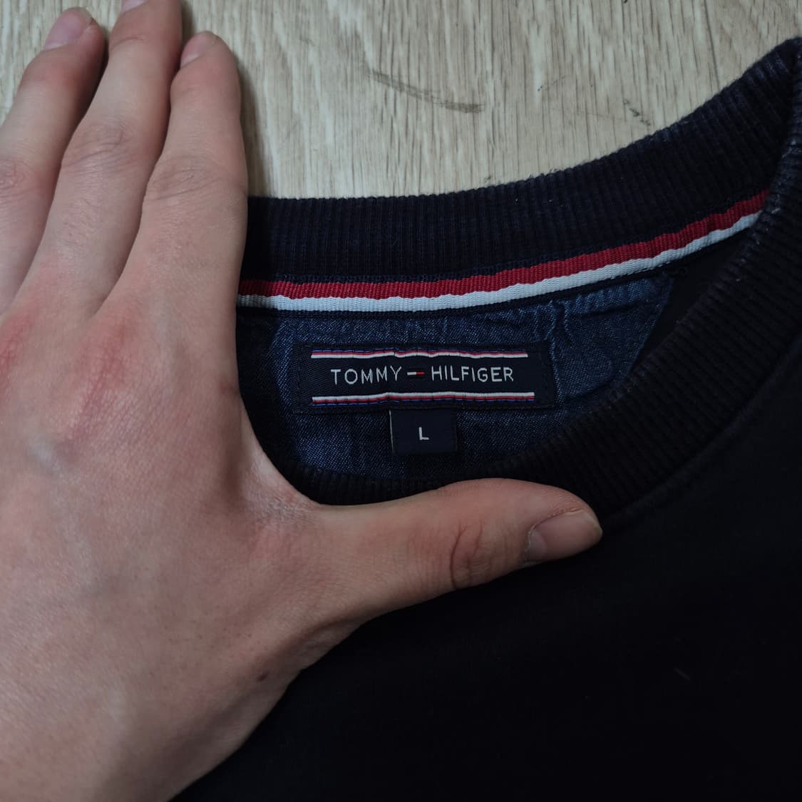 타미힐피거 미니플래그 맨투맨 L(100) 상품이미지5