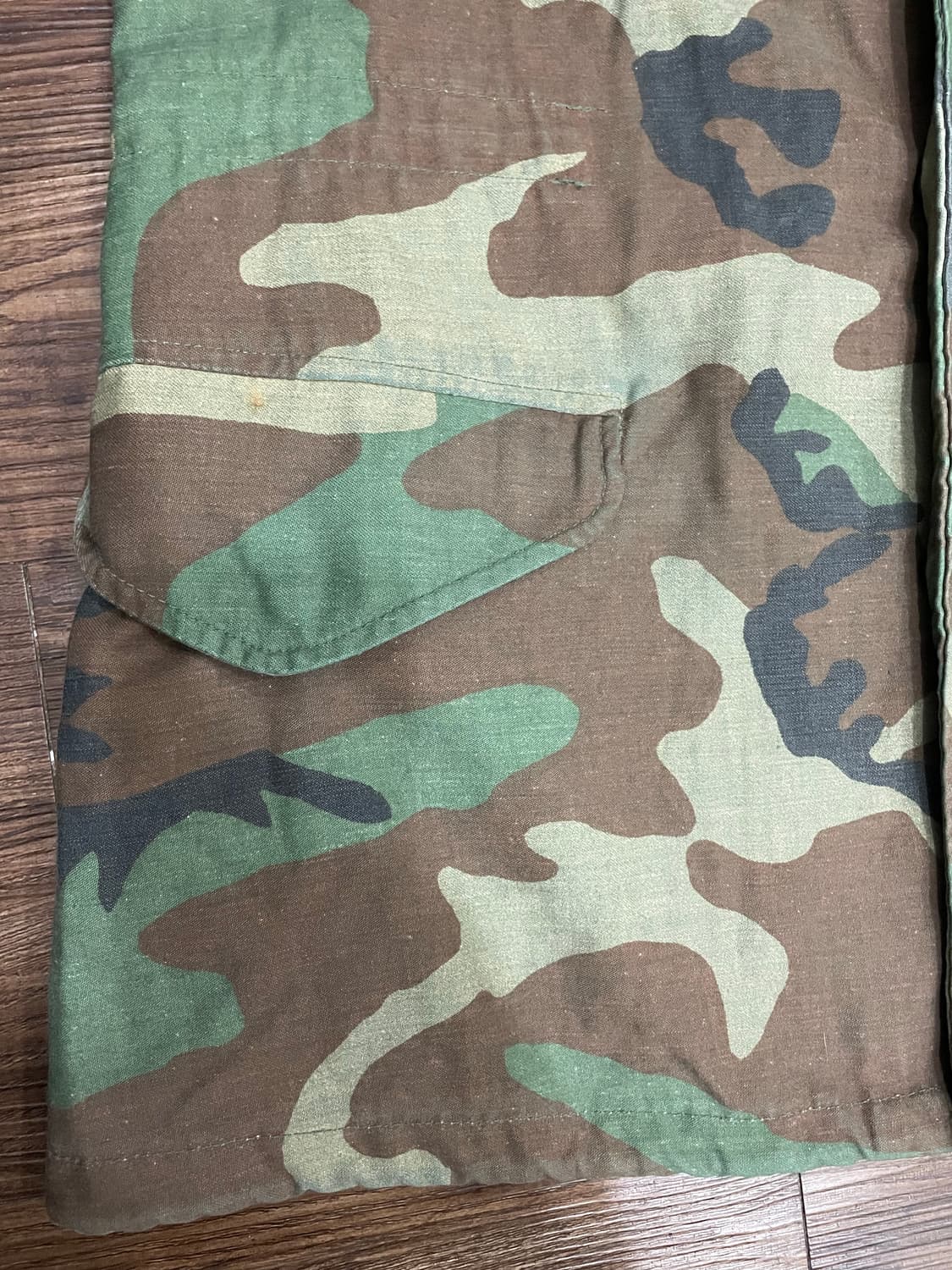 80s 미군 오리지널 M65 우드랜드 필드 자켓 SR 상품이미지7