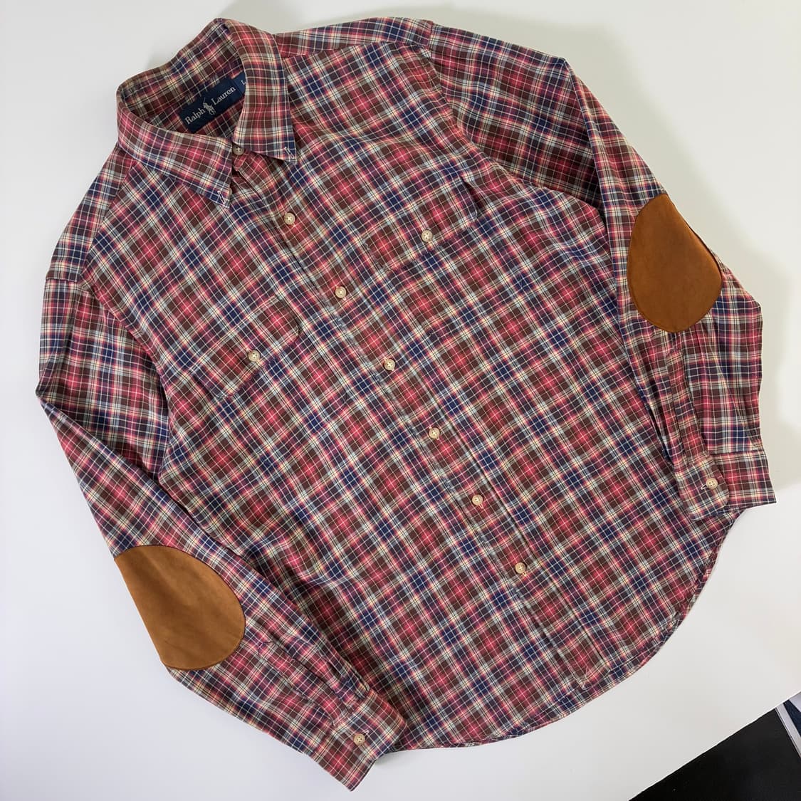 Polo  폴로 랄프로렌 엘보패치 포켓 체크셔츠 상품이미지2