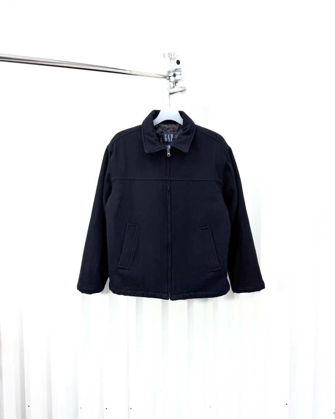 00s GAP Wool Blend Quilted Jacket 상품이미지1