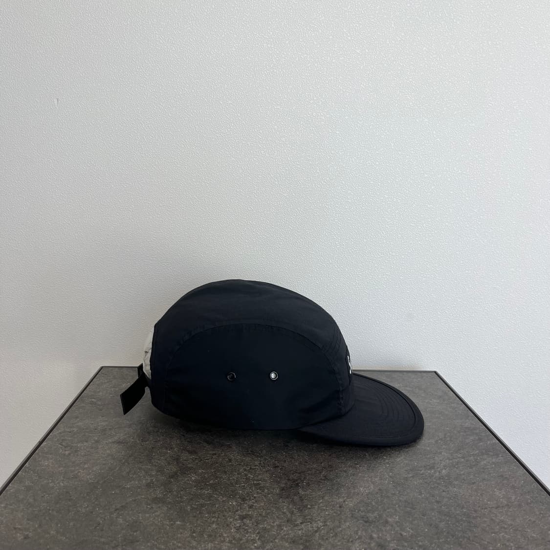 (OS) 슈프림 박스로고 캠프캡 모자 24FW 왁스드 립스탑 블랙 상품이미지3