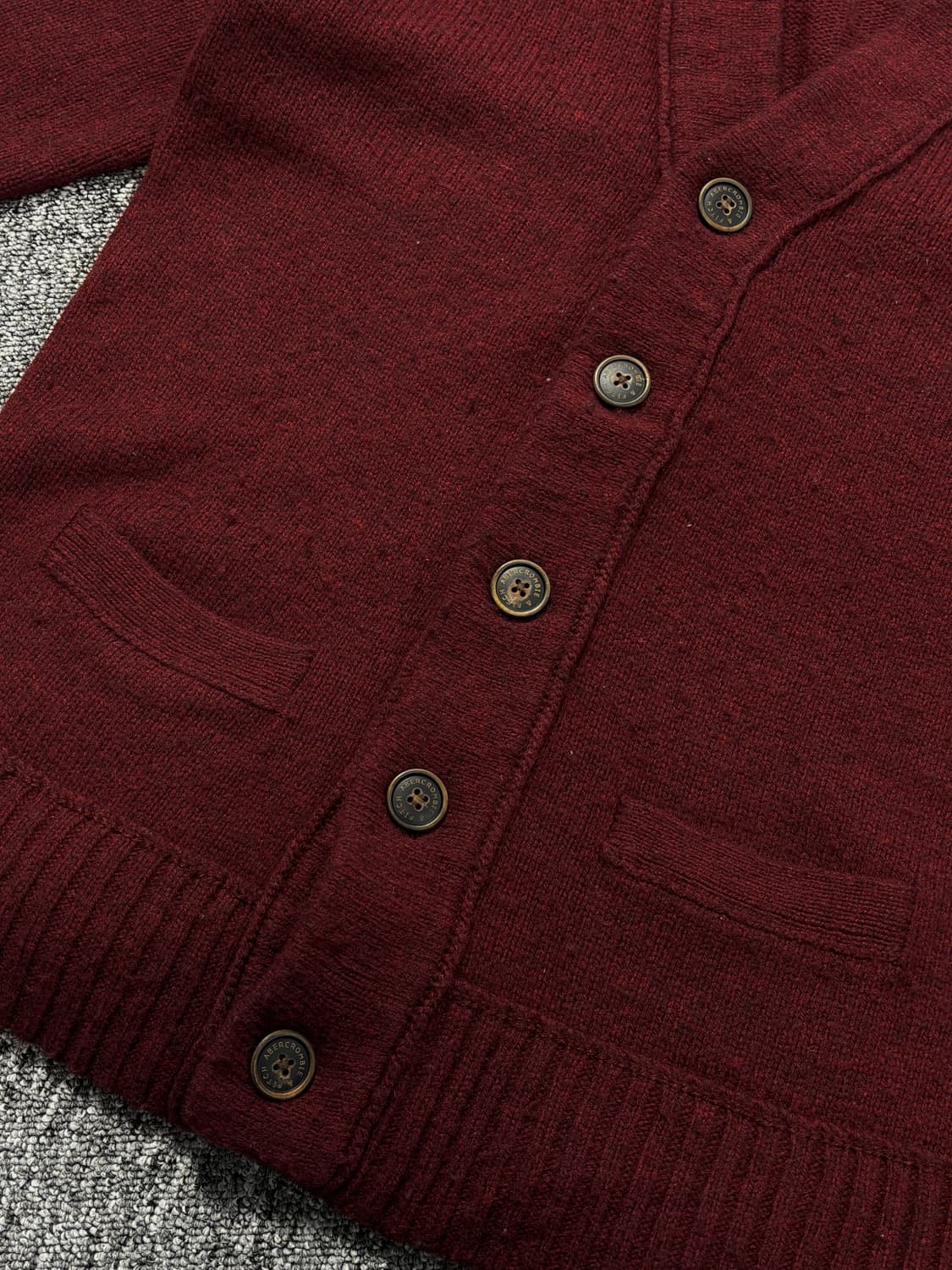 아베크롬비 앤 피치 레터맨 가디건 상품이미지5