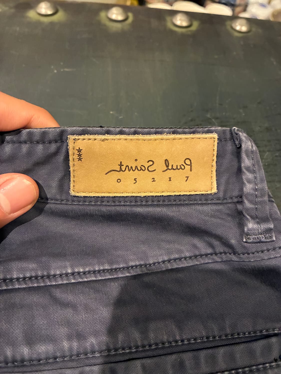 32) 폴 스미스 치노팬츠 네이비 스트레이트 상품이미지7