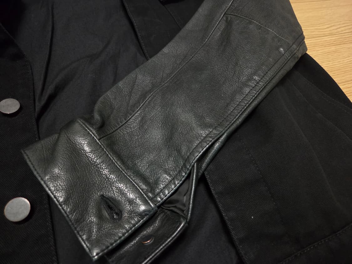 알렉산더왕 레더 슬리브 스타디움 자켓 상품이미지6