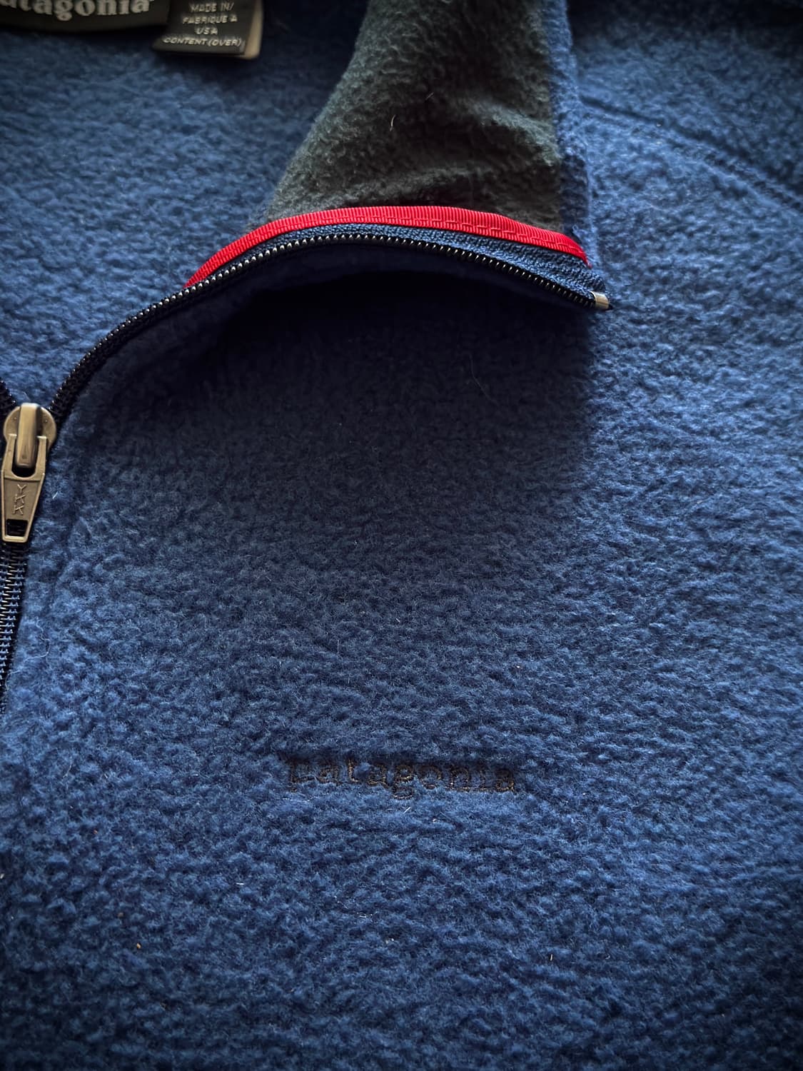 1992s USA 파타고니아 스노우리스 Fleece jacket rare 상품이미지7