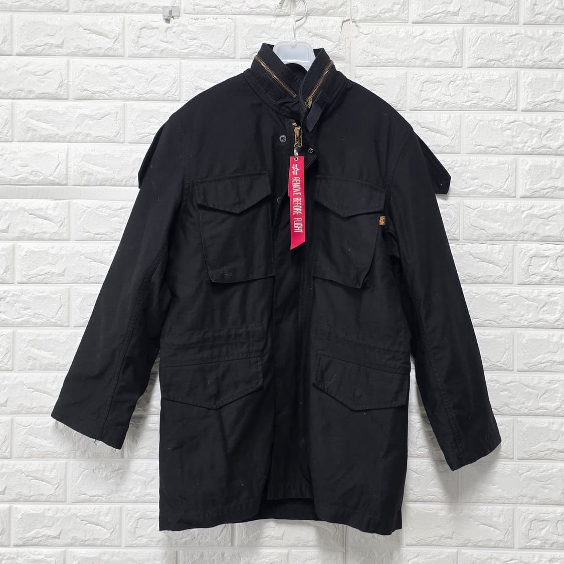 알파인더스트리 M-65 필드 코트 블랙 L 상품이미지1