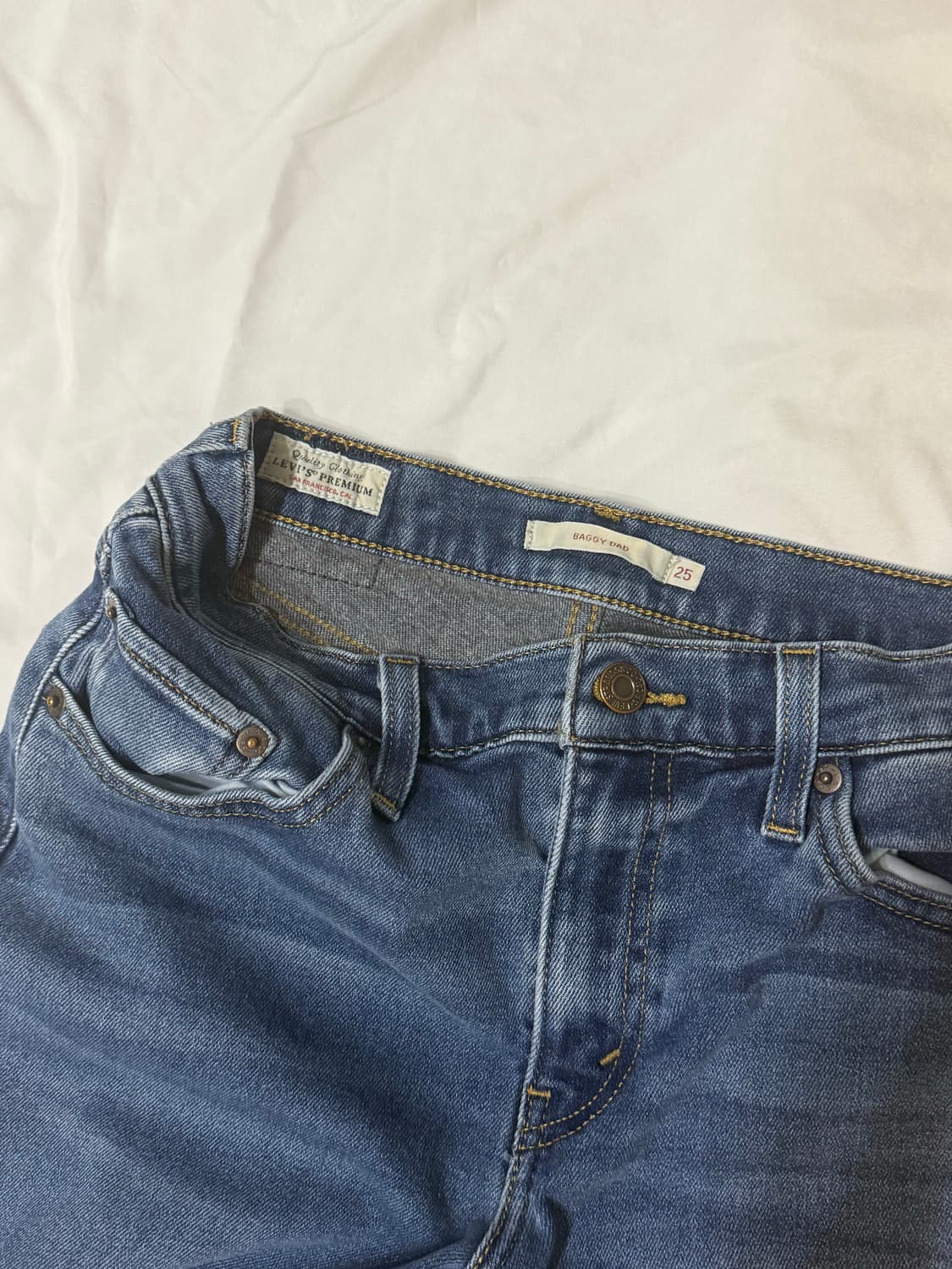 리바이스 배기대드진 여성 청바지 25 상품이미지6