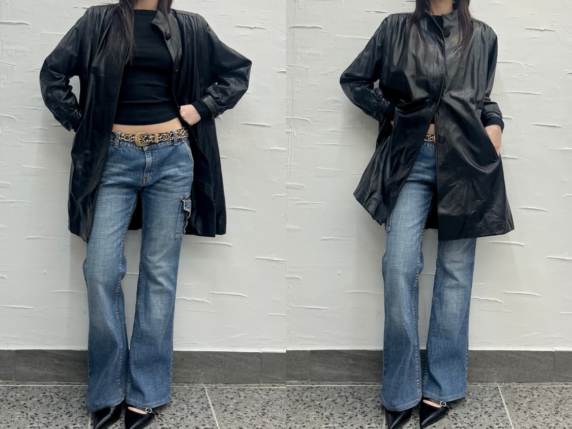 Chic leather jacket 상품이미지2