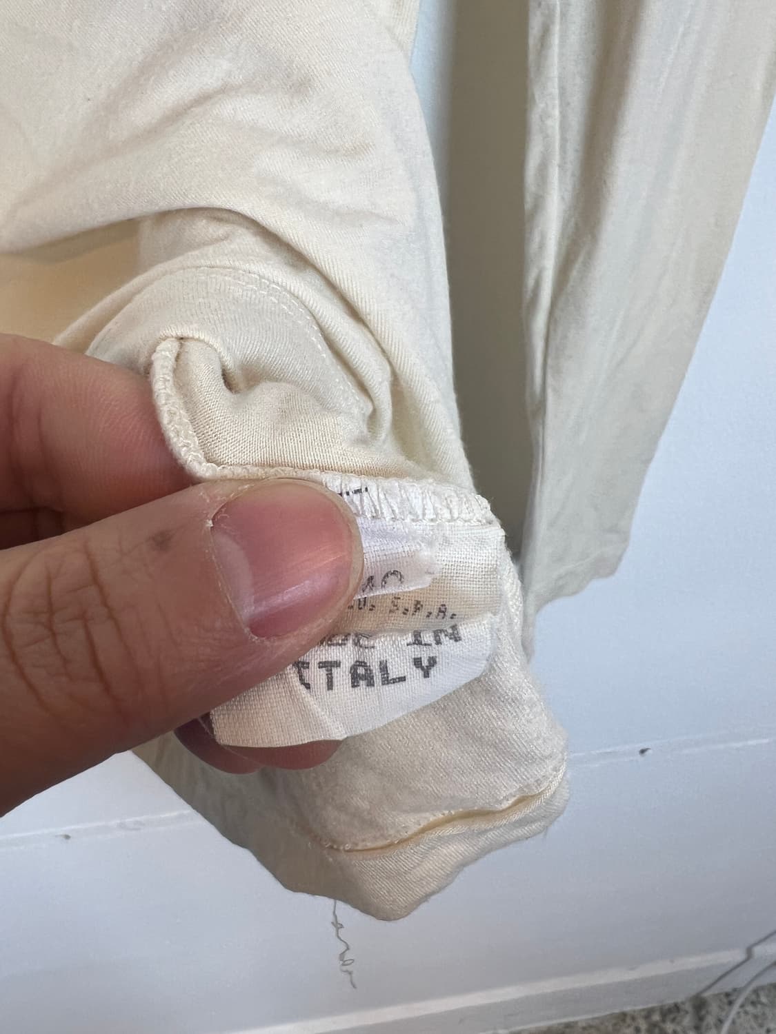 T117 MARTINE SITBON 베이지 롱 슬리브 상품이미지4