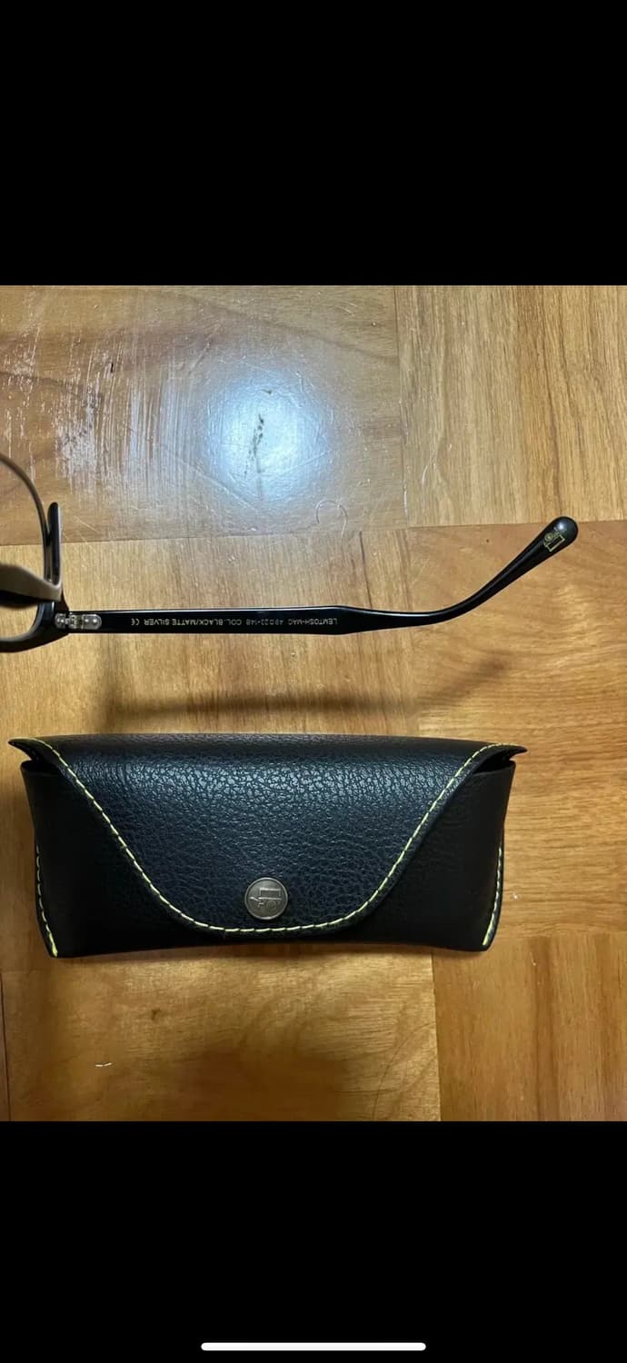 모스콧 렘토쉬 49 블랙/매트 실버 안경 상품이미지3