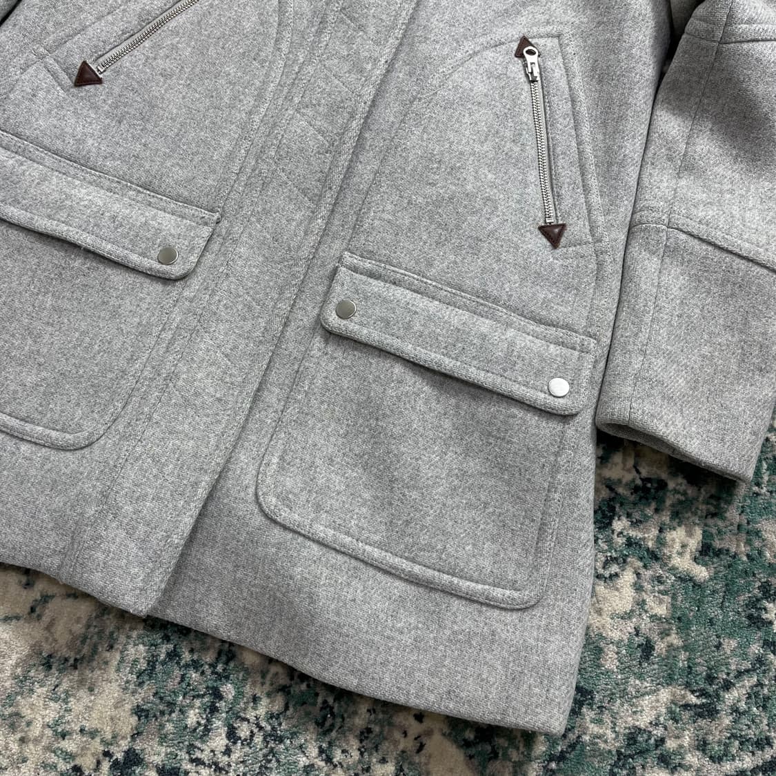 J crew 제이크루 이탈리안 울 코트 자켓(4) 상품이미지3