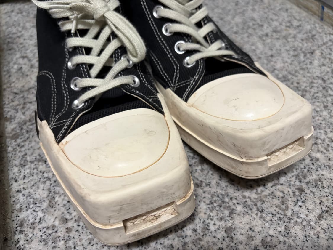 280 릭오웬스 다크쉐도우 커버스 터보다크 척70 하이 상품이미지6