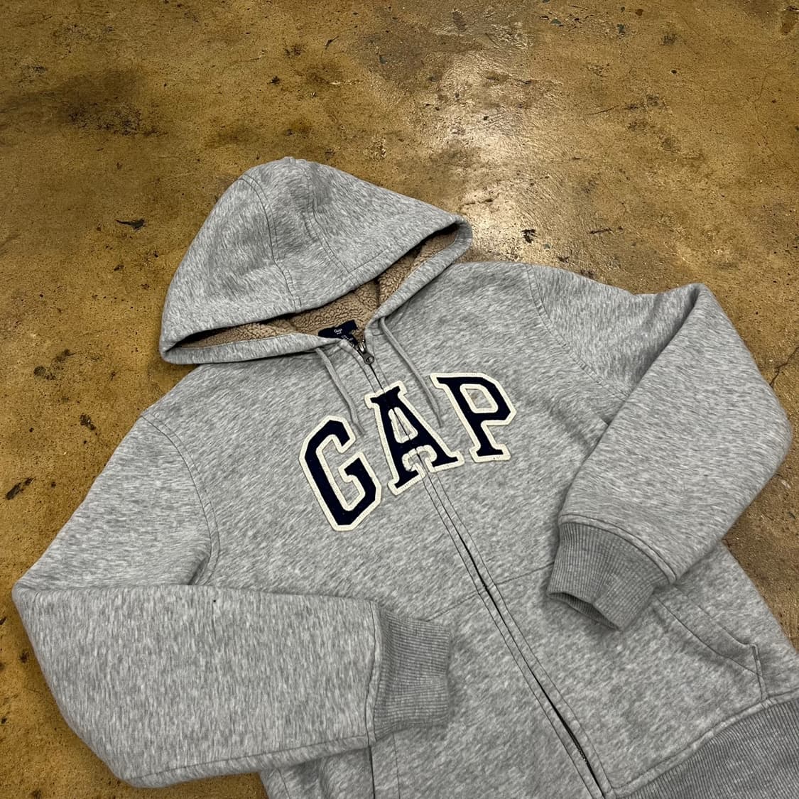 갭 양털 뽀글이 후드집업 상품이미지1