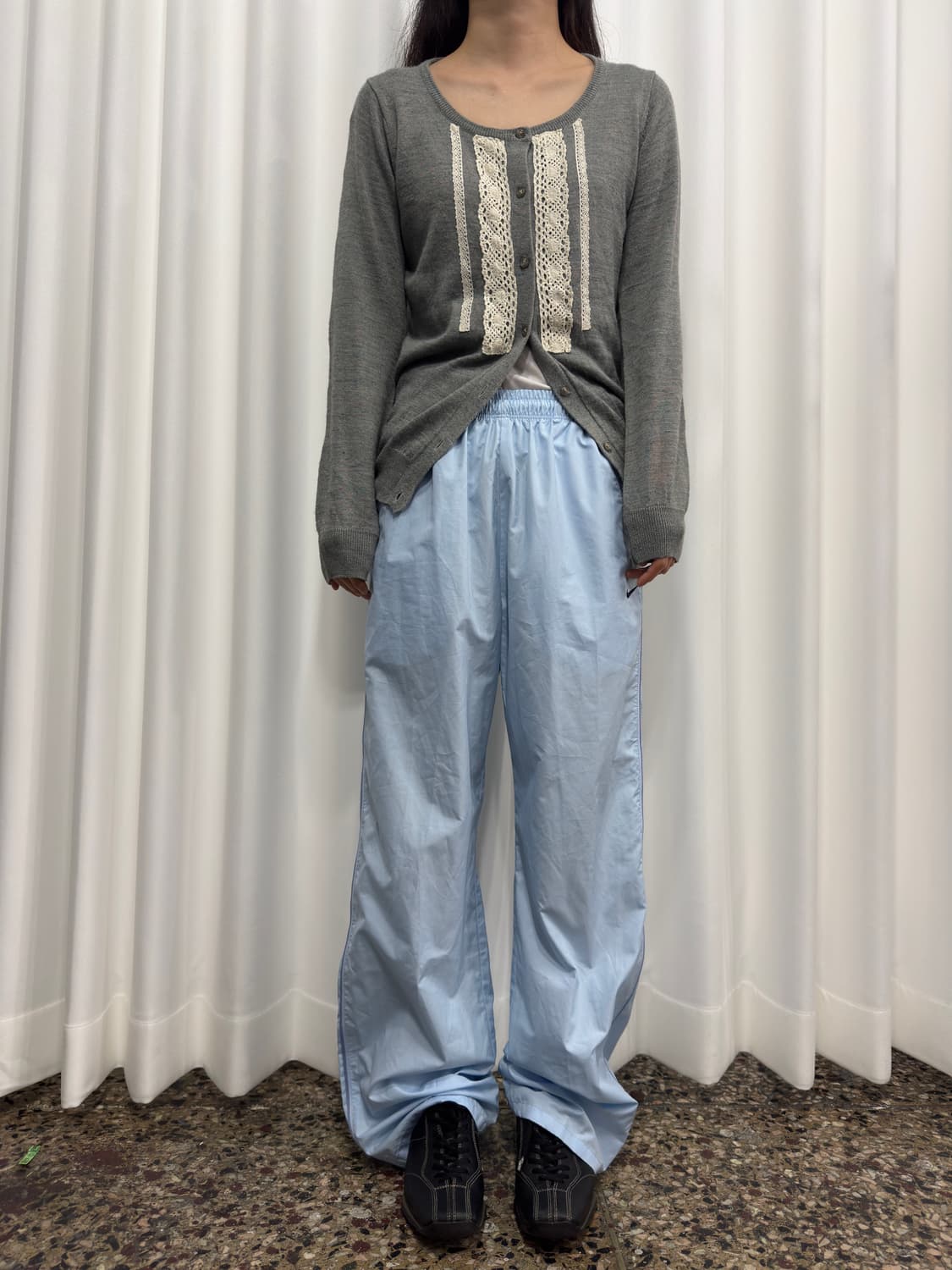 nike blue line pants 상품이미지5