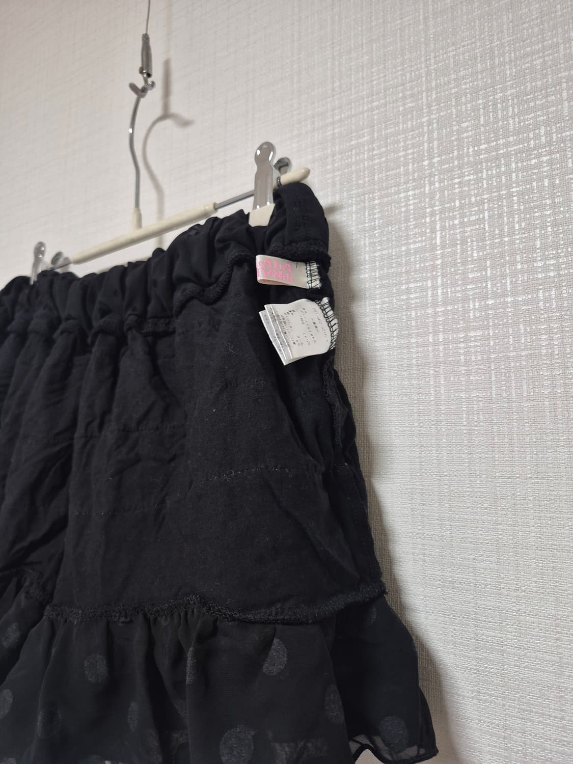 트라랄라 초고전템 히메갸루 블랙도트 후릴 스카팡 상품이미지5