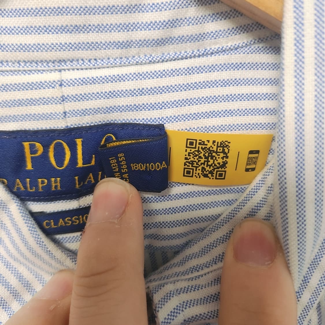 [L] 폴로 랄프로렌 스트라이프 셔츠 상품이미지4