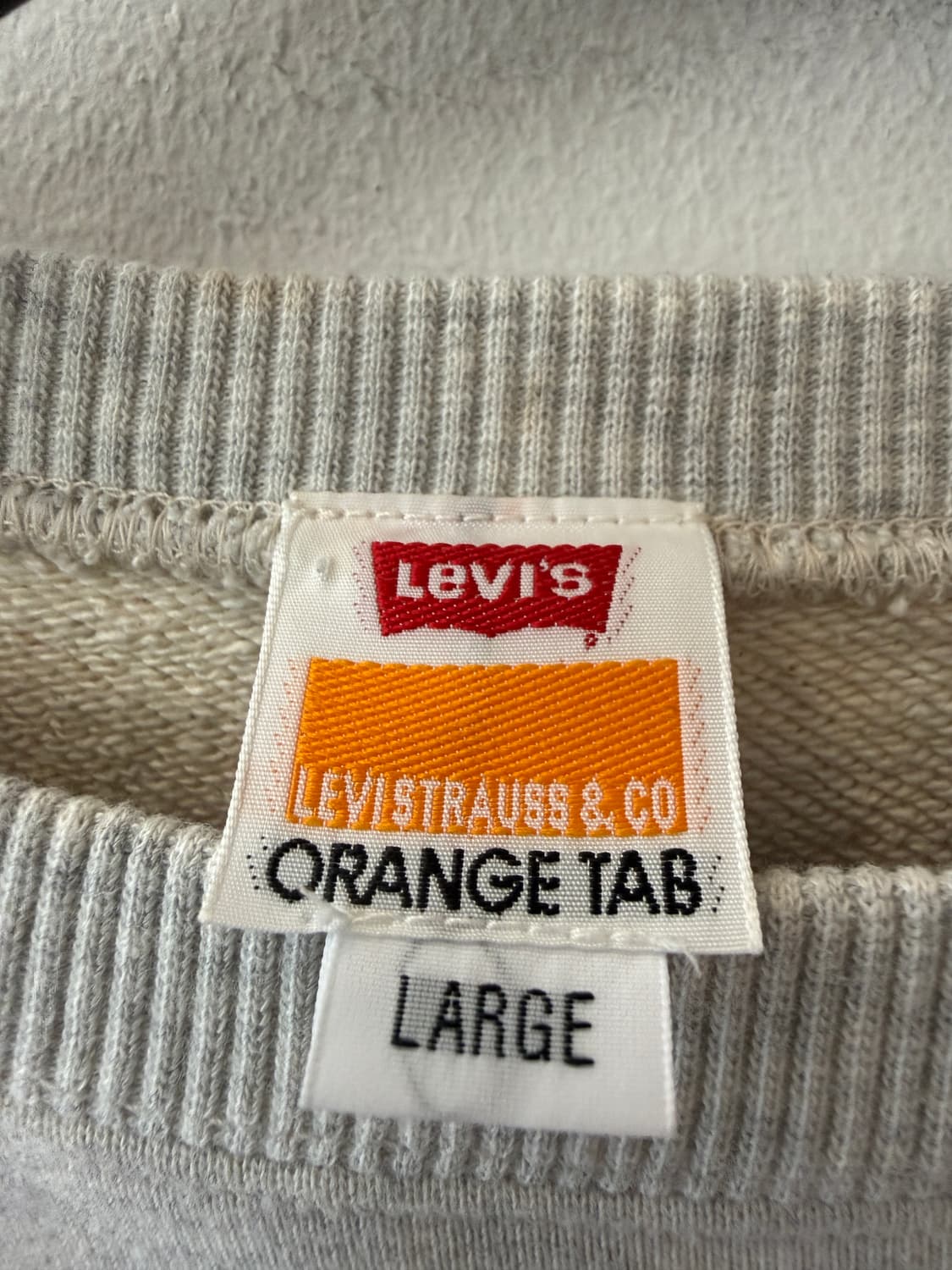 리바이스 ORANGE TAB 스웻셔츠 L 상품이미지2