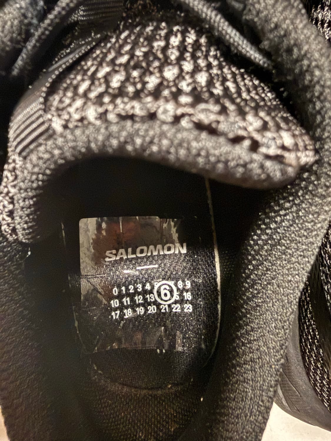 살로몬 x MM6 메종 마르지엘라 스펙터 2 블랙 퓨터 (285) 상품이미지4
