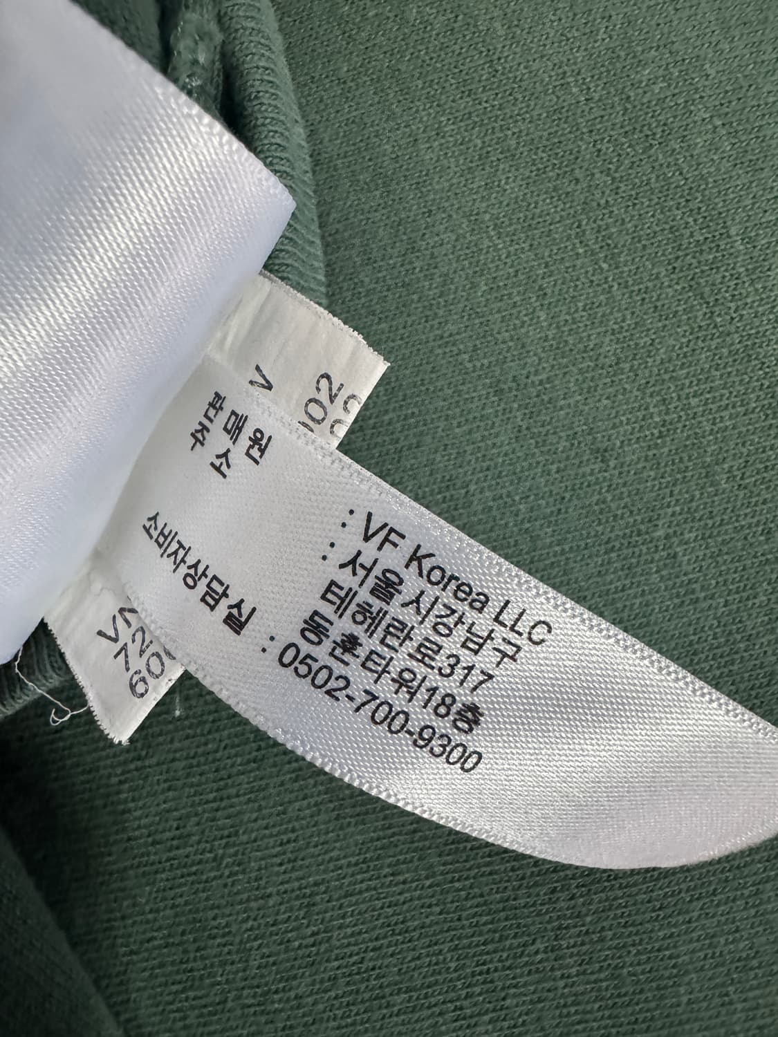 반스 Vans 원 포켓 디테일 오버핏 반팔 티셔츠 XL ~ 2XL 상품이미지4
