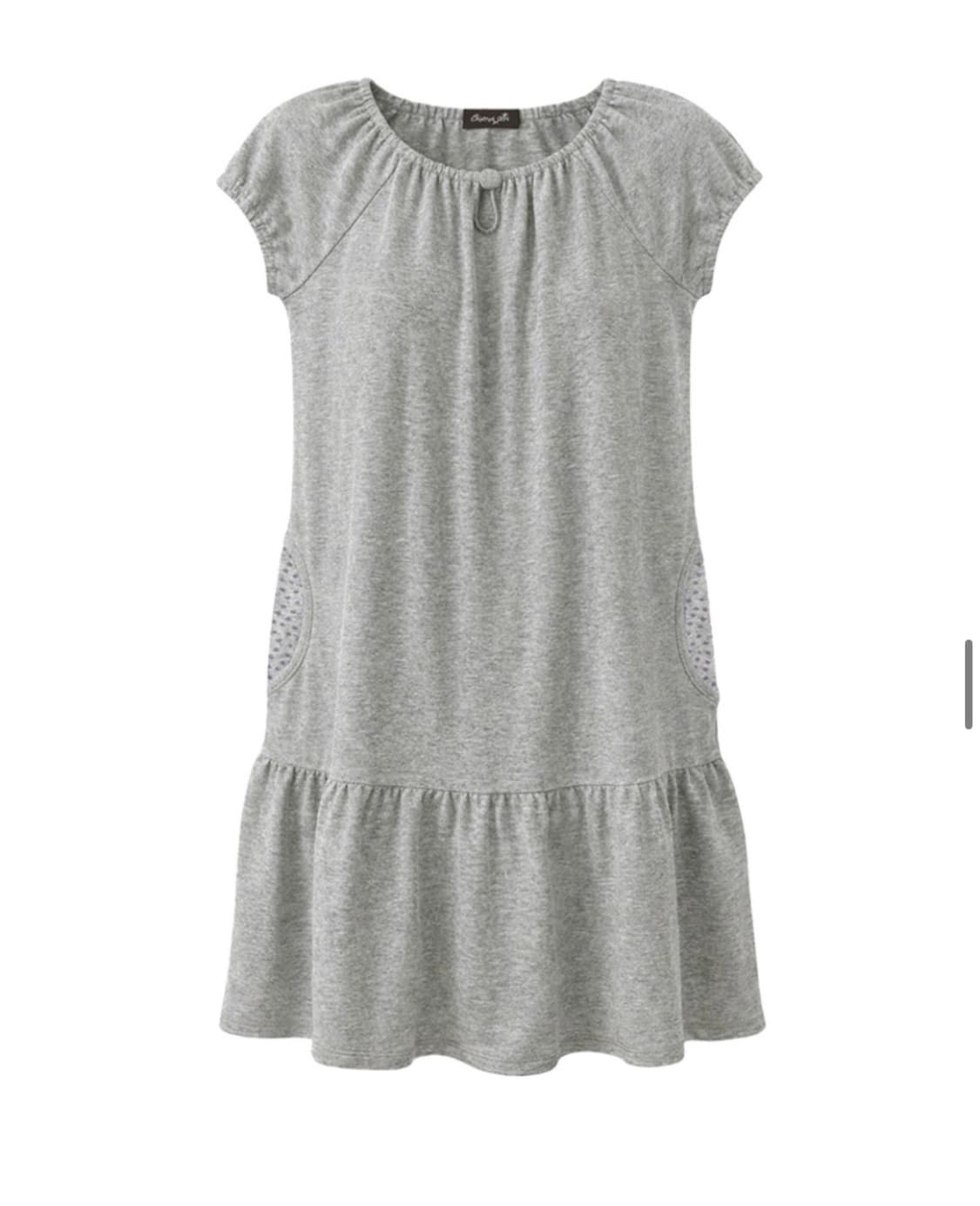익스파이어드걸 원피스 Mellow Dress Melange Grey 상품이미지4