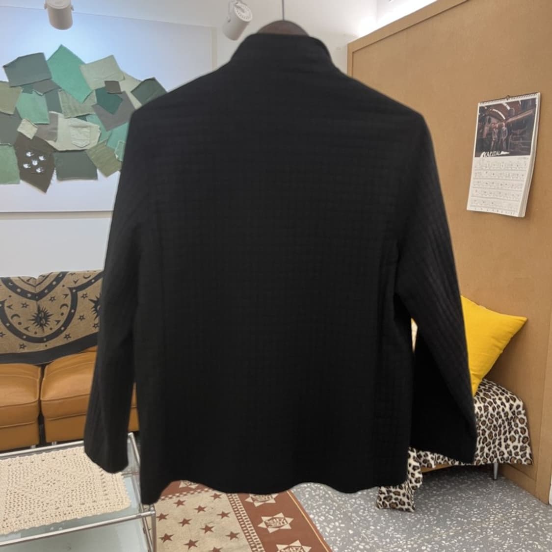 발렌시아가 빈티지 시크 캐주얼 격자 자켓 100 C10120 상품이미지4