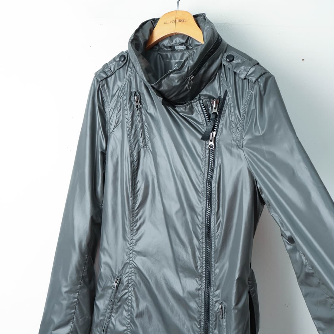 66/맥케이지 더블집업 나일론 코트 상품이미지5