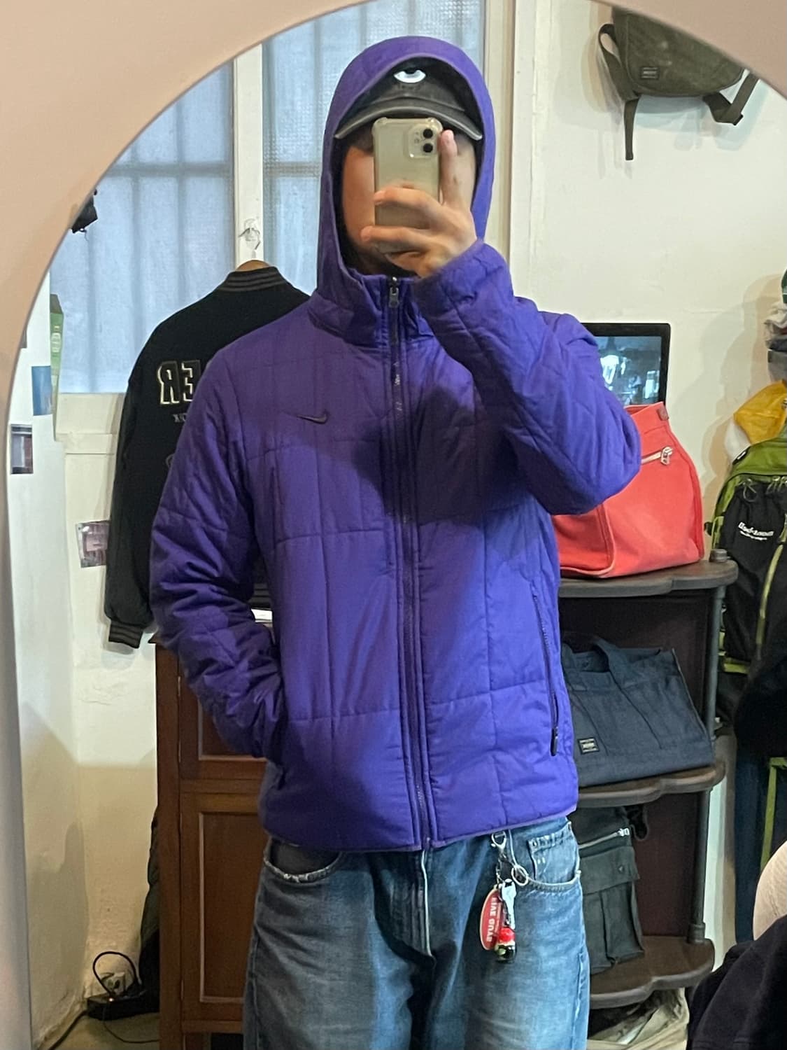 나이키 경량패딩 M 상품이미지3