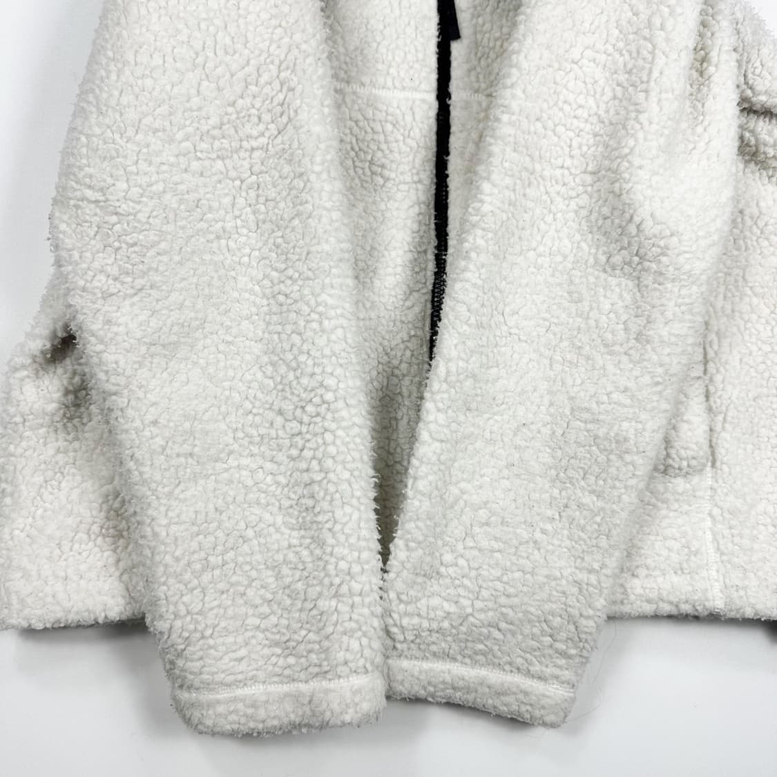 내셔널지오그래픽 화이트 후리스 후드집업 (XL) 상품이미지4