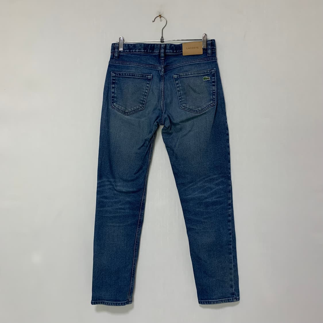 라코스테 빈티지 청바지 중청 데님 팬츠 30인치 남녀공용 상품이미지6