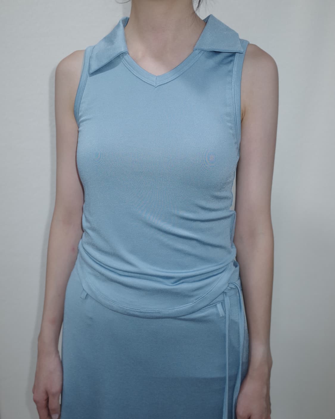 23-005 COLLAR SLEEVELESS  상품이미지3