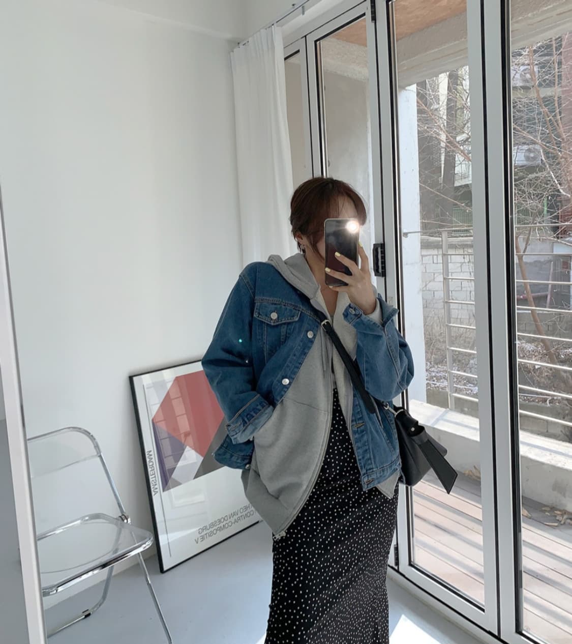 데얼쉬이즈 데님 청자켓 상품이미지2