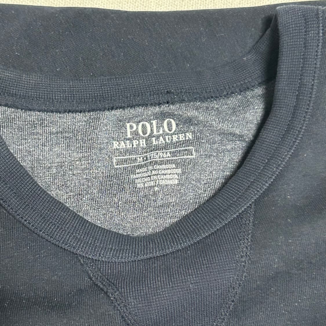 Polo Ralph Lauren 네이비 맨투맨 상품이미지2