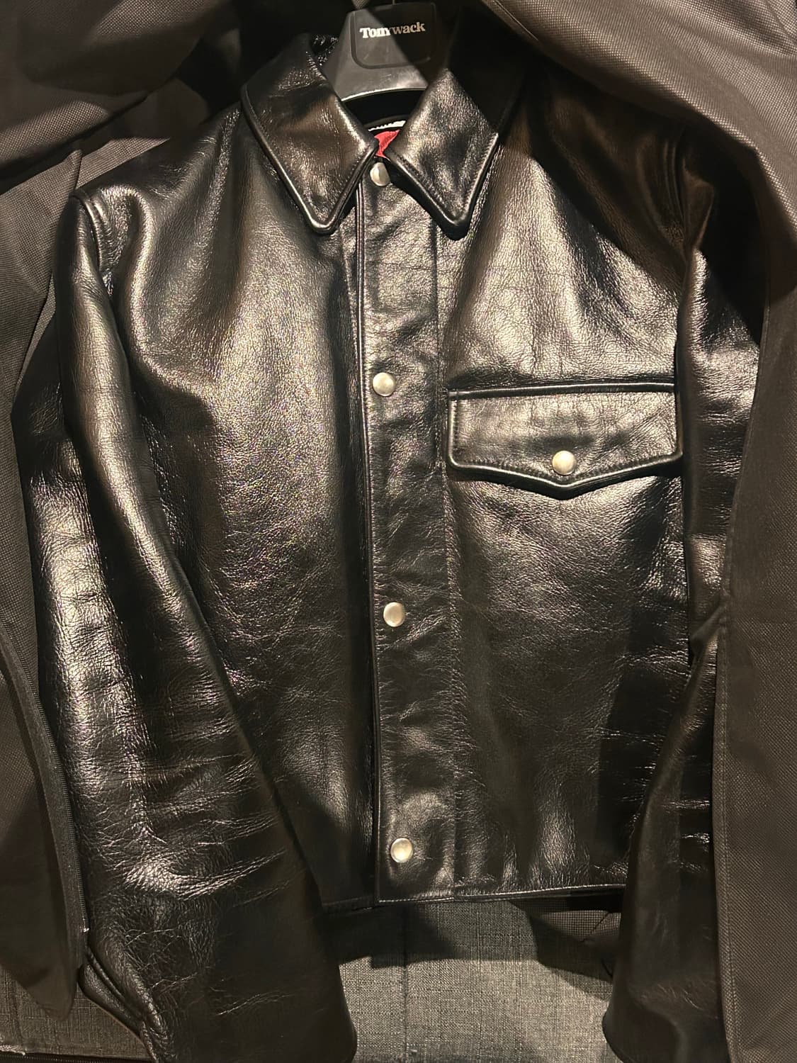 토니웩 레더 크롭자켓 상품이미지4