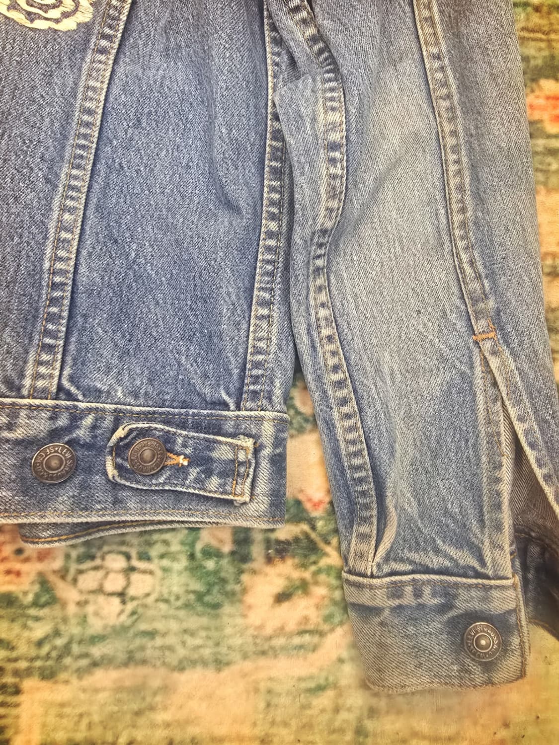 리바이스 80s 데님자켓 용자수  스카쟌자켓 상품이미지7