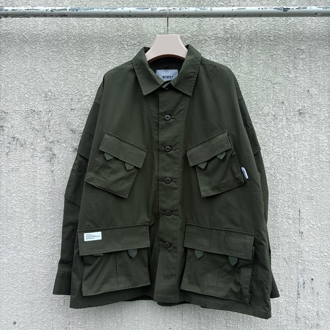 WTAPS 21FW 립스타 자켓 셔츠(L) 상품이미지1
