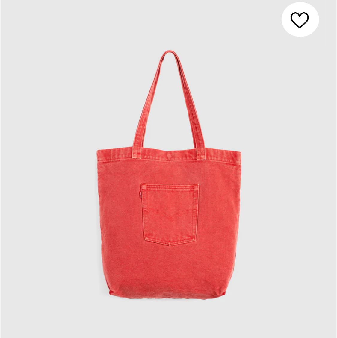 리바이스 레드 데님 토트백 상품이미지1