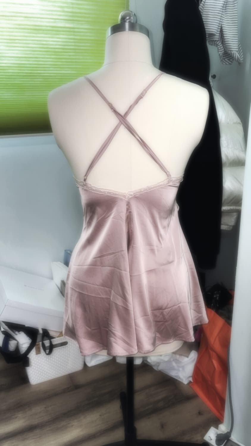 핑크 페어리 레이스 슬립 원피스 상품이미지3