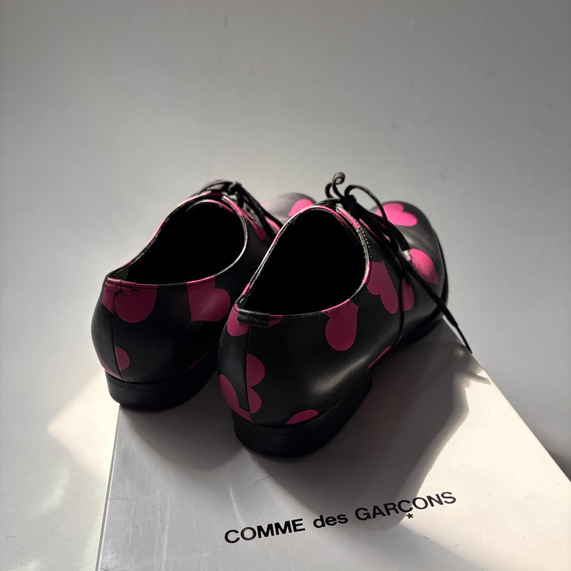 Pink Heart Derby Shoes 상품이미지7