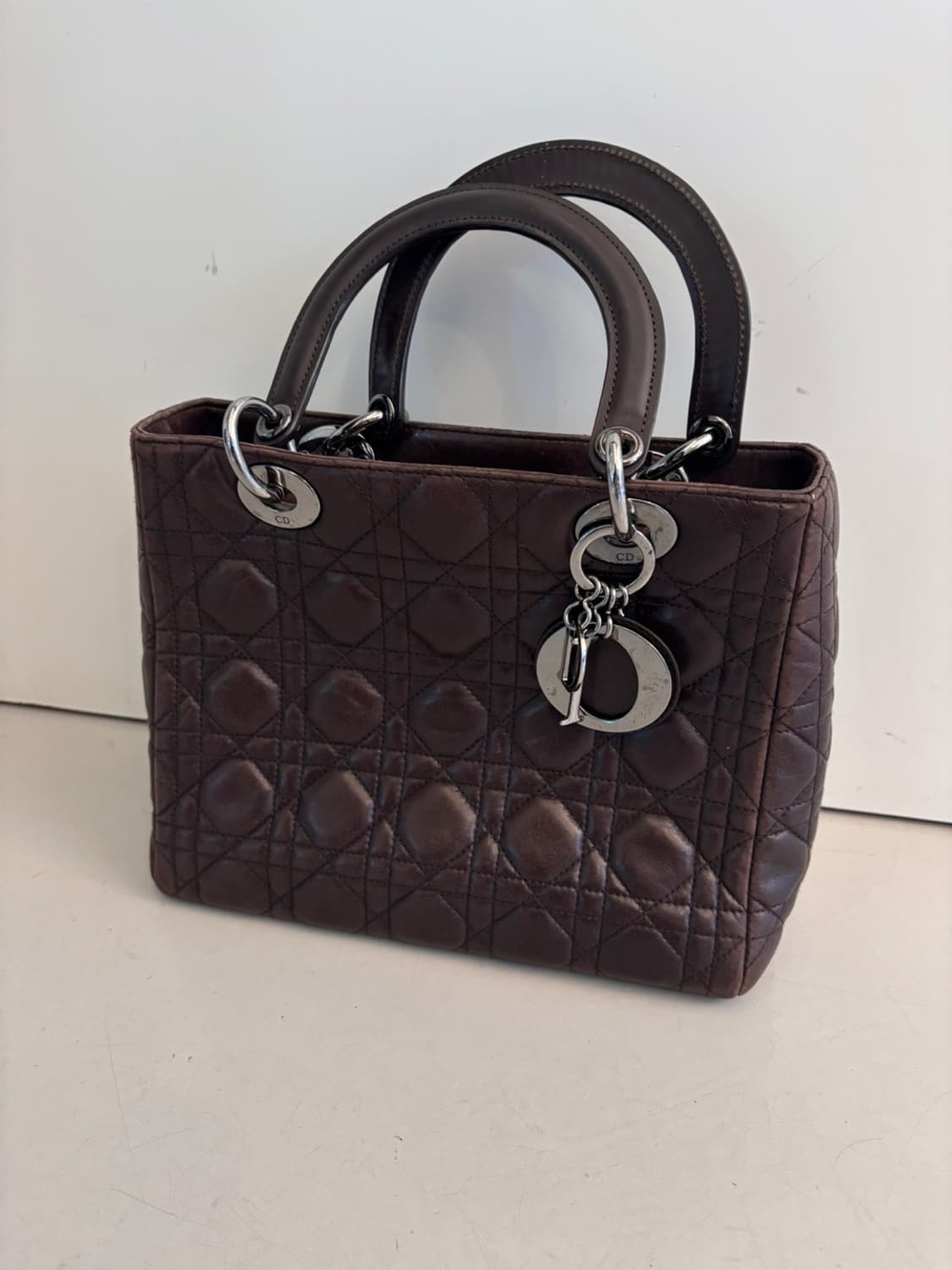 Vintage Christian Dior Leather Bag 상품이미지1