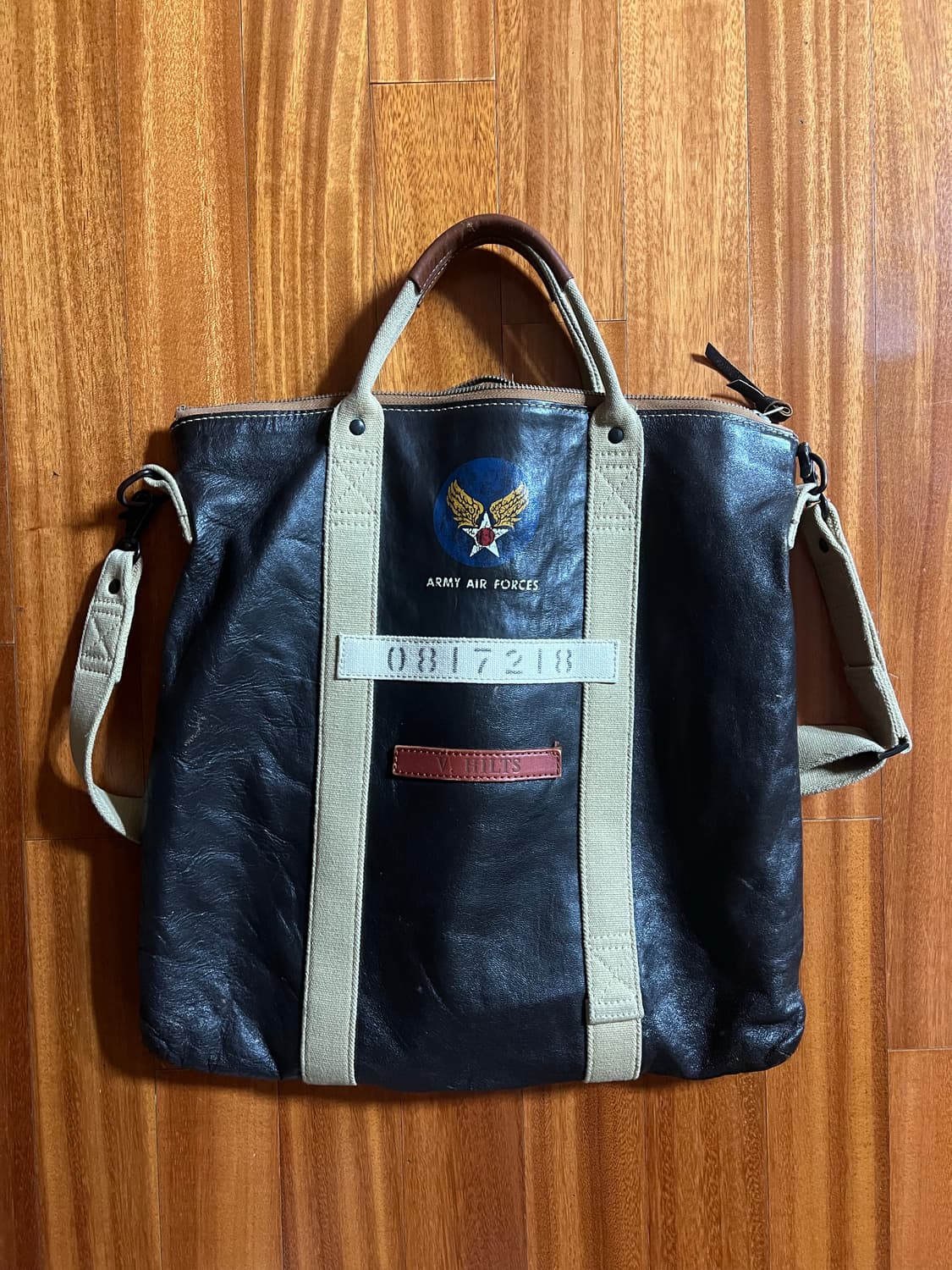 토이즈 맥코이 말가죽 헬멧백 상품이미지1