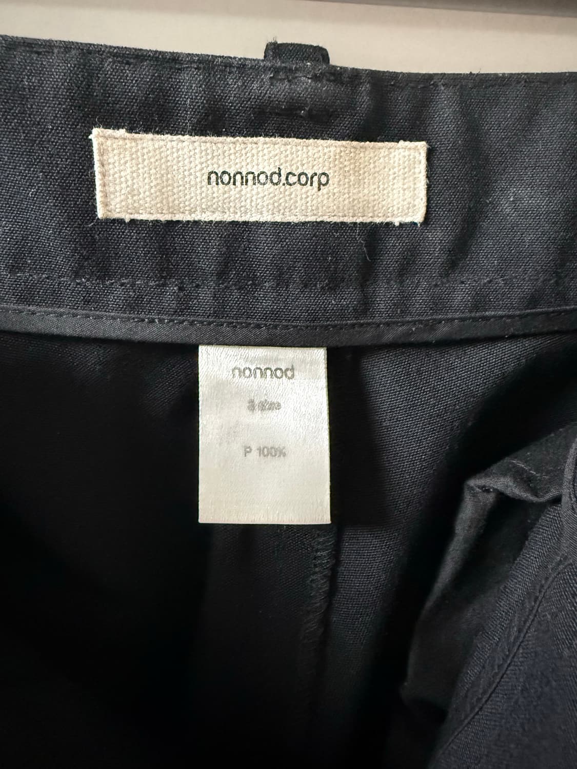 논노드 사이드 집 카고 블랙 3 상품이미지3