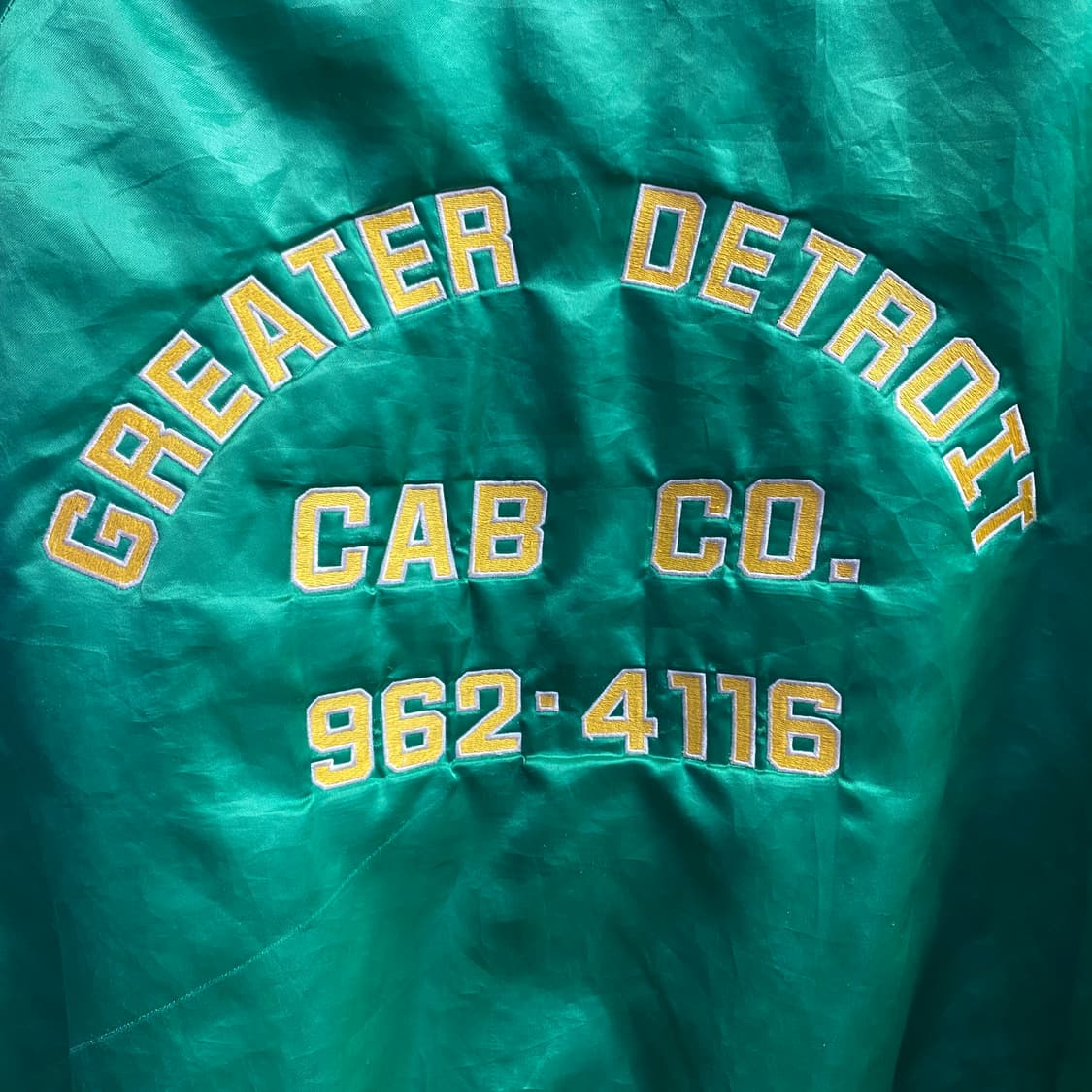 할로웨이 디트로이드 캡 새틴 바시티 자켓 B2805 상품이미지5