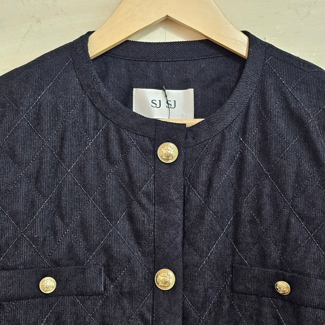 [SJSJ] 에스제이에스제이 퀼팅자켓 상품이미지4