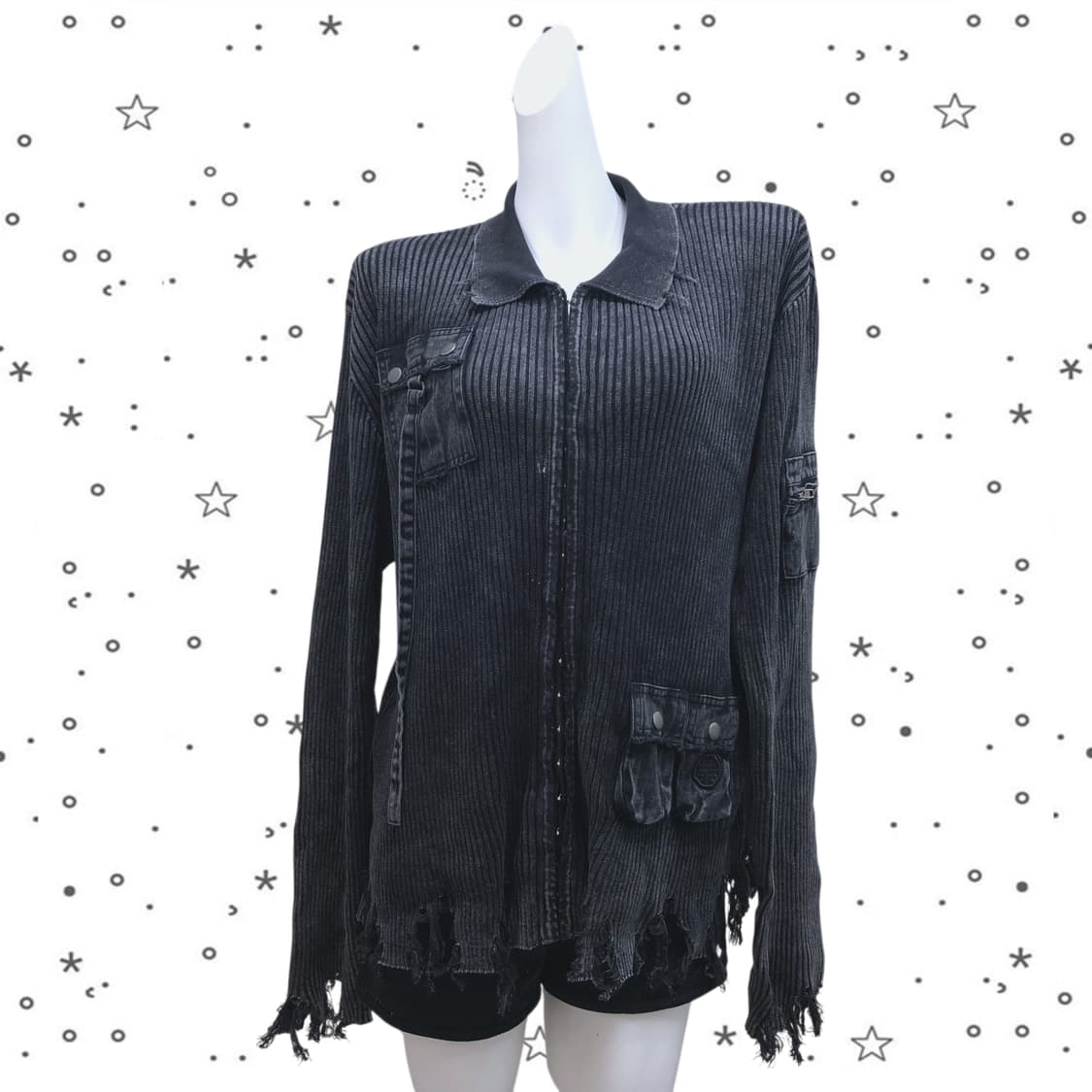 [4] 배드블러드 디스트로이드 러스티 카고 가디건 30 상품이미지1