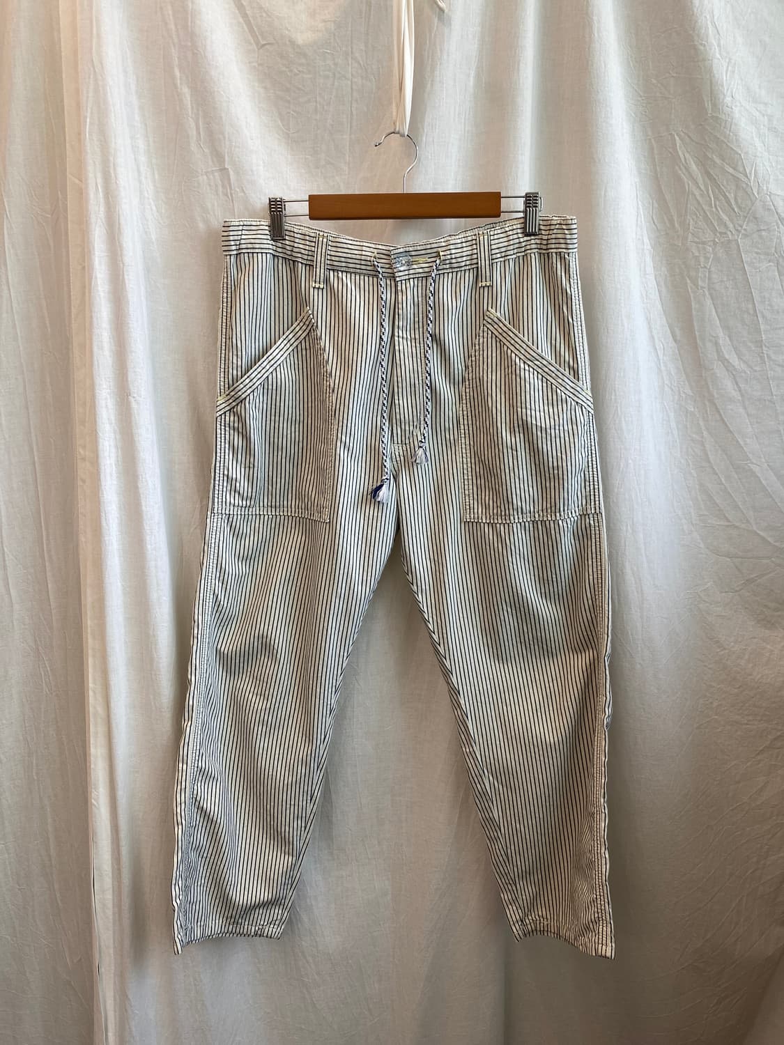 LEE 스트라이프 면밴딩팬츠(XL) 상품이미지1
