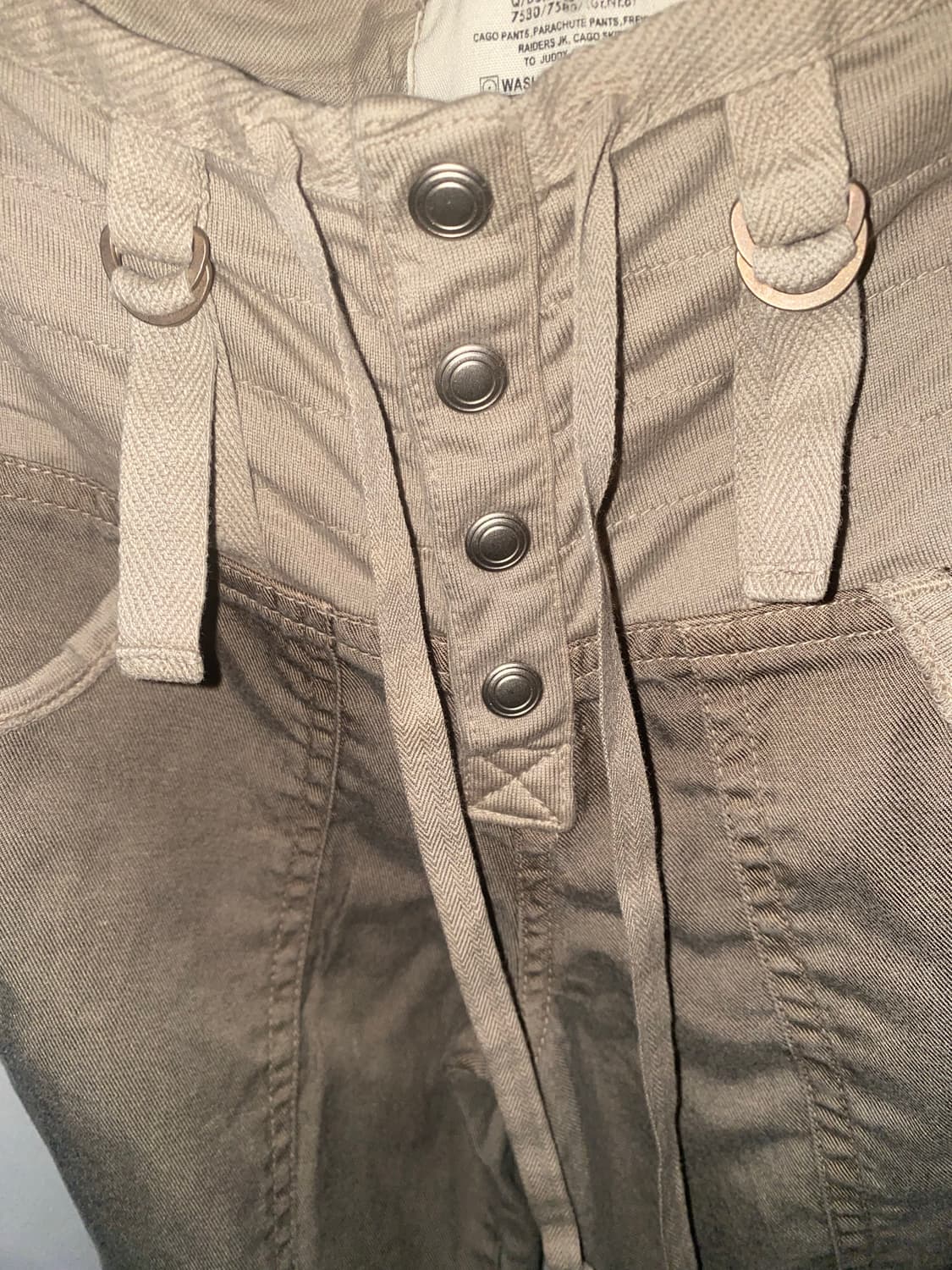 고아깔 Strap bootcut pants y2k 스트랩 부츠컷 팬츠 상품이미지1