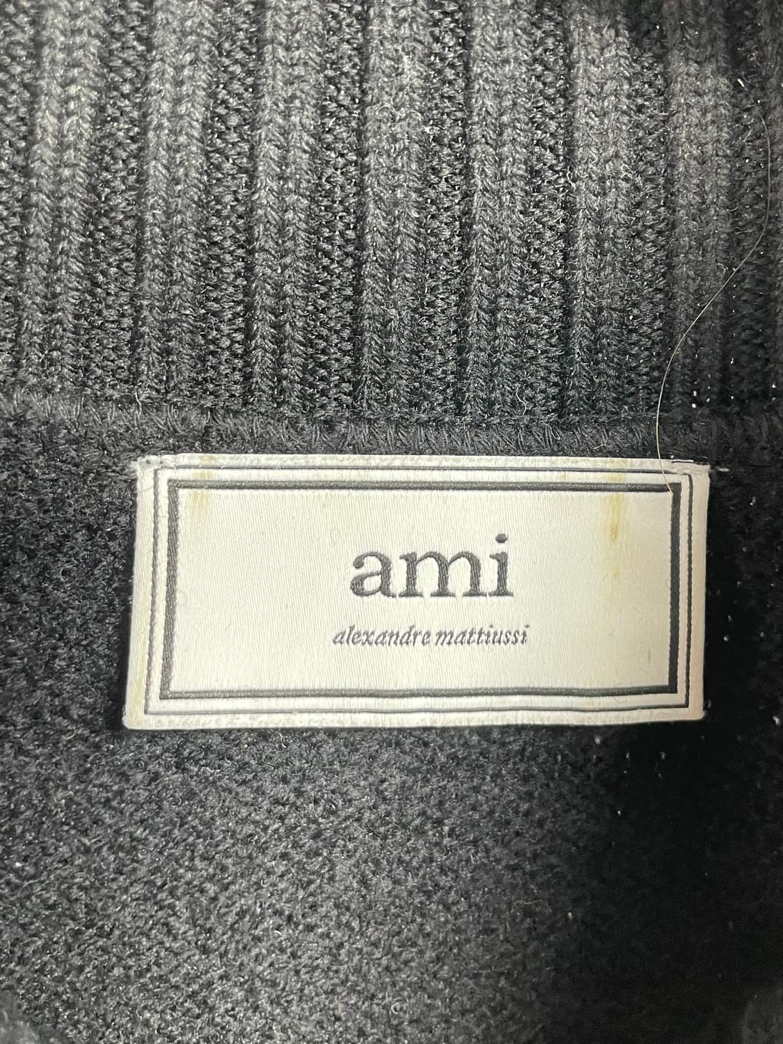 아미 단가라 목폴라 니트 (on.189)   상품이미지5