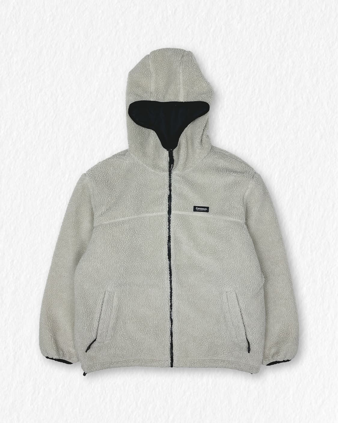 커버낫 리버시블 뽀글이 점퍼 상품이미지3