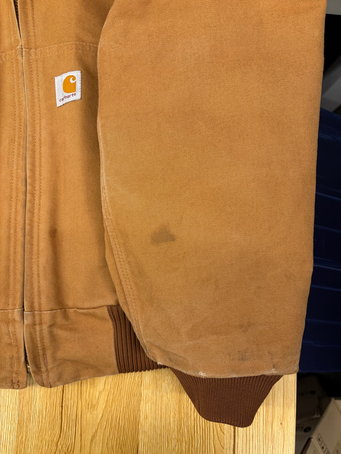 [L]칼하트 j140 덕 액티브자켓 브라운 상품이미지5