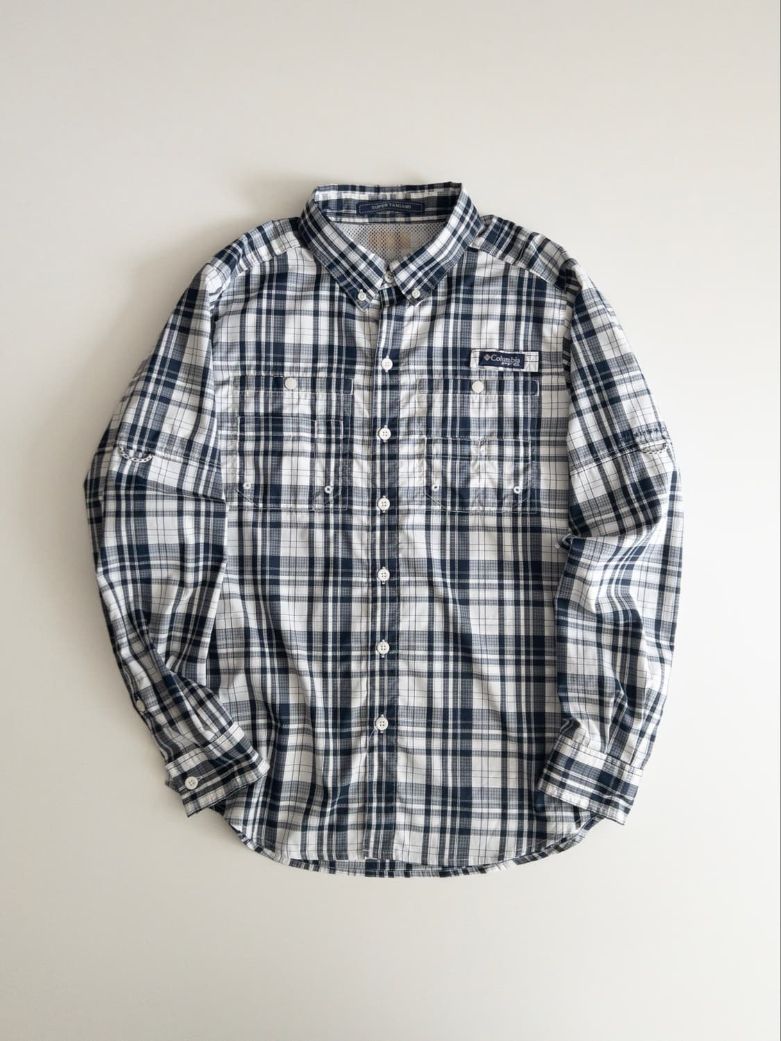 컬럼비아 PFG 체크셔츠 S 상품이미지1